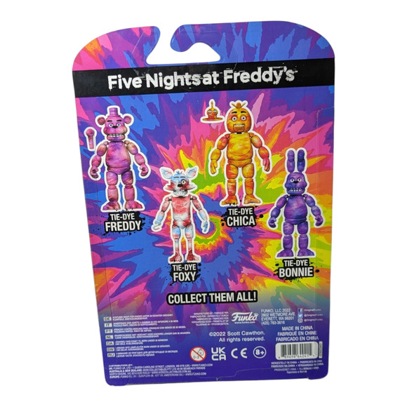 Five Nights at Freddy's -Tie Dye Springtrap - Freddy Action Figure - Picture 3 of 5